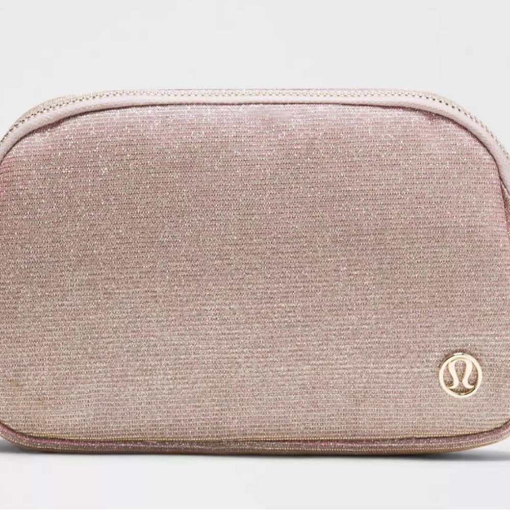 Lululemon Athletica Shimmering Pink Belt Bag NWT